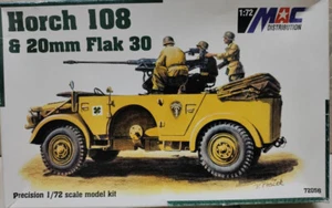 MAC Horch 108 & 20mm Flak 30 1/72 Scale Model Kit - Picture 1 of 2