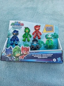 PJ Masks Underwater Heroes Dive Time Mission Octobella Exclusive Figure 4 Pack - Picture 1 of 10