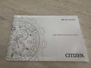LIBRO CATALOGO PRODUZIONE OROLOGI CITIZEN ECO-DRIVE DA COLLEZIONE - Imagen 1 de 13