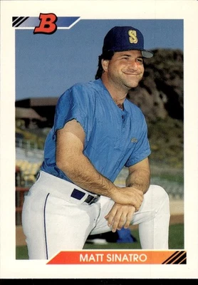 1992 Bowman Matt Sinatro Seattle Mariners #462 - Image 1 of 2