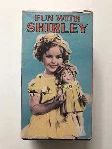 Fun With Shirley. Shirley Temple VHS Tapes. 3 Tapes In One Box. - Imagen 1 de 8