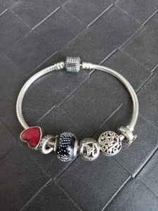 Armband Pandora und ihre Charms - Bild 1 von 4