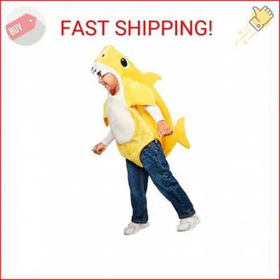 Rubíes Baby Shark: Disfraz de Tiburón Bebé con Chip de Sonido para Niños, Unisex Pequeño Mul Foto 1 de 2
