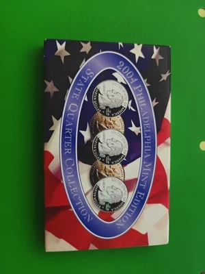 2004 Philadelphia Mint Uncirculated Coin Set United States - Image 1 of 4
