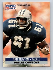 1991 Pro Set - Nate Newton #482 Dallas Cowboys - Picture 1 of 2