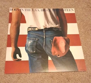 EX Condition Bruce Springsteen Born In The USA Record Co. Promo Poster Flat... - Picture 1 of 2