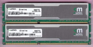 4GB 2x2GB Mushkin Silverline 996770 DDR3-1333 PC3-10666 RAM MEMORY KIT 240-Pin - Picture 1 of 2