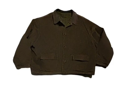 Chaqueta reversible de pana New York & Company para mujer talla XL marrón moca Foto 1 de 4