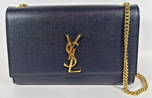 Saint Laurent Schultertasche Kate Medium schwarz geprägtes Leder - Bild 1 von 22