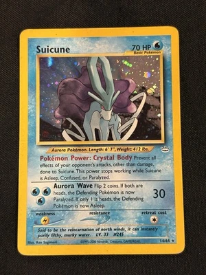 Suicune 14/64 Neo Revelation Holo Rare Pokemon Card - Image 1 of 4