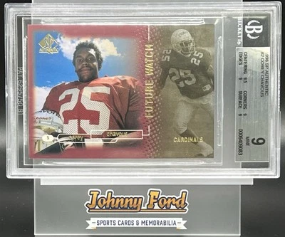 1998 SP Authentic #2 Corey Chavous Future Watch Rookie #0673/2000 BGS 9 - Image 1 of 2