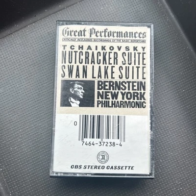 Tchaikovsky Nutcracker Swan Lake Suite Cassette 1981 Bernstein NY Philharmonic - Image 1 of 4