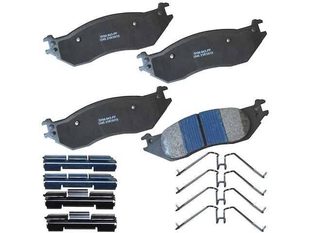Front Brake Pad Set For 03-07 Ford E150 Club Wagon WG17S3 - Изображение 1 из 1