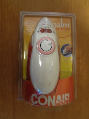 CONAIR Palm Press DPP300TCS 小巧型蒸汽旅行熨斗小型工艺熨斗 — 第 1/4 张图片