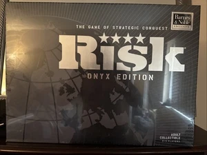 Parker Brother, Hasbro. Barnes & Noble Exclusive, 2009 Risk Onyx Edition. NIB. - Picture 1 of 7
