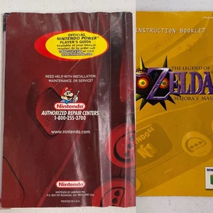 NUR Handbuch Fehler The Legend Of Zelda Majora’s Mask N64 Anleitungsheft - Bild 1 von 5