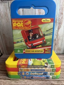 Bundle Of 5 Postman Pat DVDs ABC Kids Television Show Region 4 Christmas Eve - Picture 1 of 8