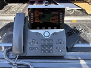 Cisco UC Phone CP-8865 mit Ständer und Mobilteil (getestet) - Bild 1 von 7