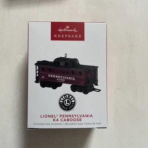 Hallmark Keepsake Lional Pennsylvania K4 Caboose 2023 Christmas Ornament - Picture 1 of 2