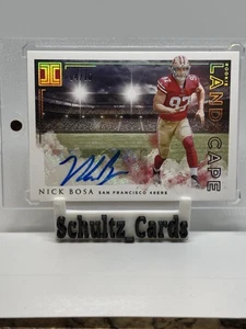 2019 Nick Bosa RC ROOKIE Panini Impeccable Gold Auto /10 SP 49ers Insertš„ - Picture 1 of 4