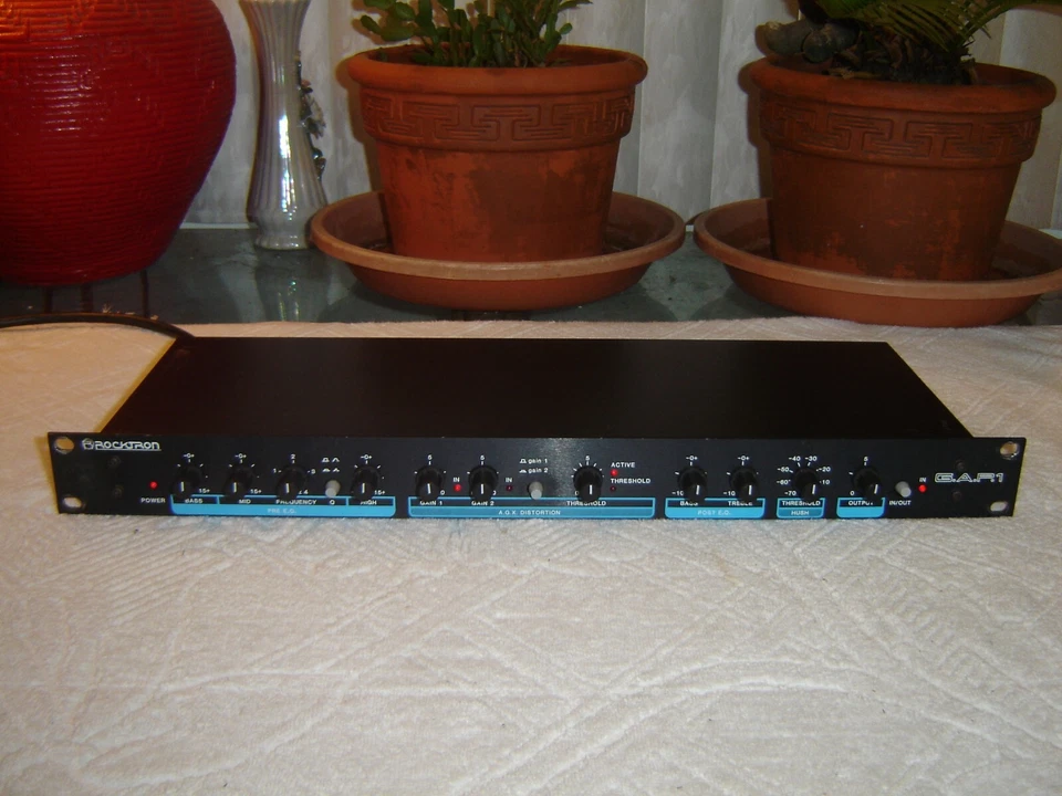 Rocktron GAP1, Guitar Distortion, Equalizer, Hush, Vintage, As Is, Read Below - Image 1 of 4
