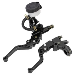 2pcs Brake Clutch Levers Master Cylinder Reservoir For Yamaha YZF R1 R6 YZF600R - Picture 1 of 12
