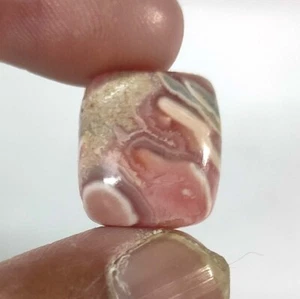 23.30 Cts Natural Rhodochrosite Cushion Wire Wrapped Cabochon 17X15X6.5 MM - Picture 1 of 6