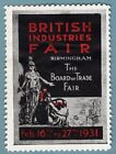 ES0620 Briefmarke: UK - British Industries Fair - Birmingham 1931