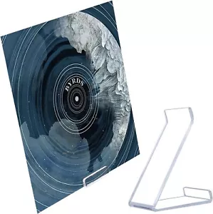 Clear Acrylic Vinyl Record Stand Display Album LP Cover Tabletop Album Holder - Picture 1 of 6