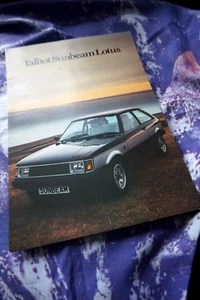 Talbot Sunbeam Lotus Brochure - 5 sided A4 - 12/1980 - Picture 1 of 5