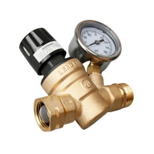 Water Reducing Valve Adjustable Relief Regulator Lead-Free for RV Caravan Camper - Picture 1 of 12