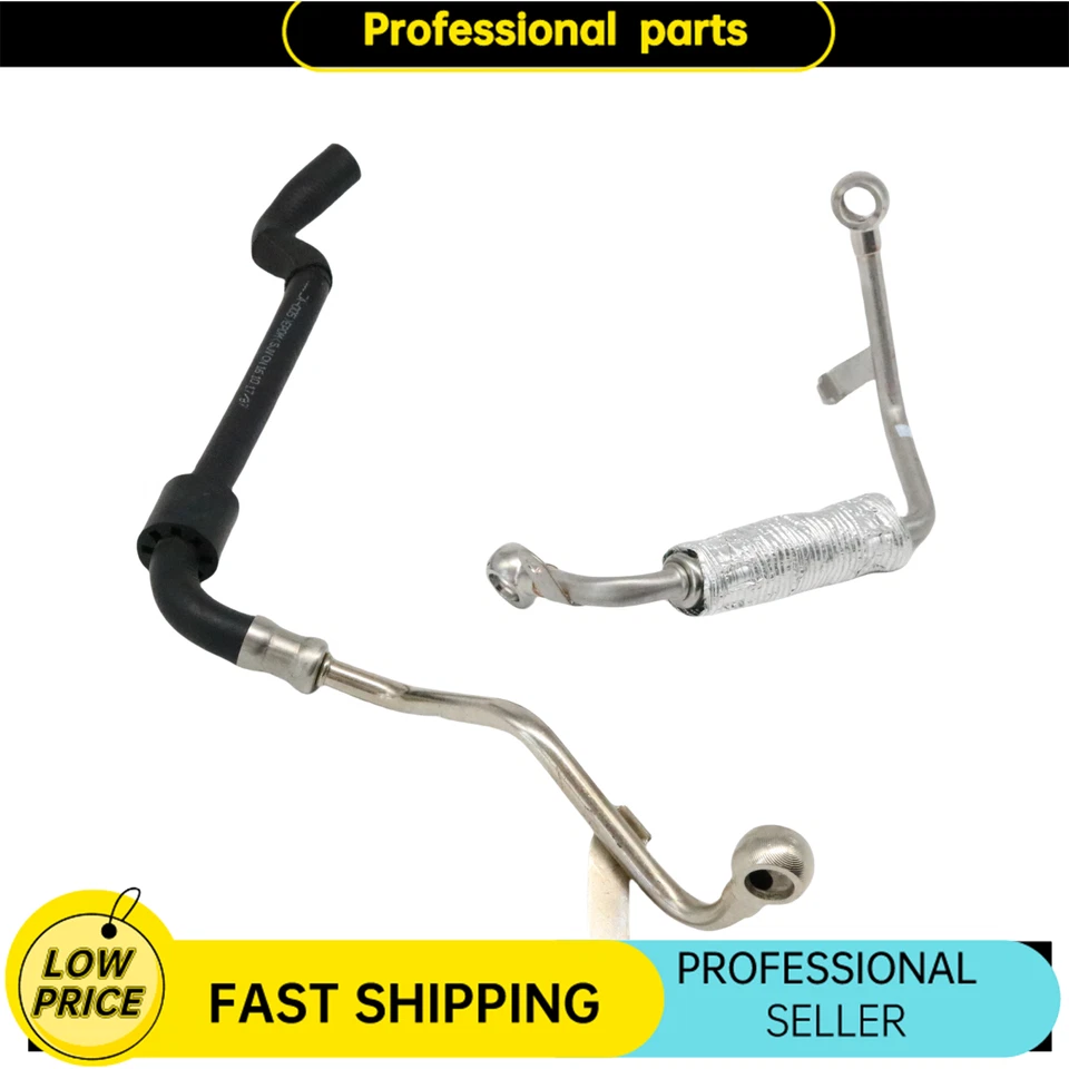 Kit de manguera de refrigerante turbo para VW Jetta GLI CC Audi Q3 Quattro TT 06J121497H Foto 1 de 4