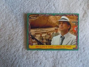 Topps Heritage 2008: Indiana Jones "BELLOQ'S CHALLENGE TO INDY" #24 Trading Card - Picture 1 of 2