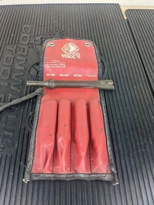 #az096 Juego de herramientas Matco cortador, cincel, raspador y punzón modelo AH4K solo 1 broca Foto 1 de 4