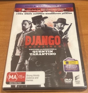 Django Unchained (2012 : 1 Disc DVD & UV) Brand New Sealed In Plastic Region 4 - Picture 1 of 2