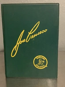 Cuaderno de colección de tarjetas de béisbol José Canseco lleno de tarjetas - Imagen 1 de 18