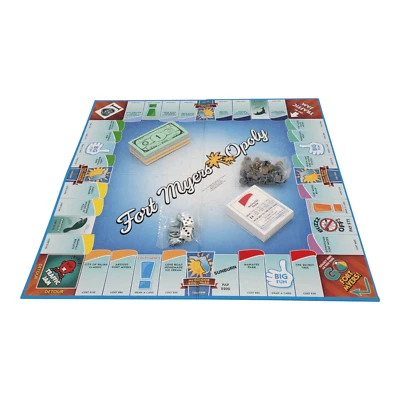 Fort Myers Opoly Monopoly Style Board Game City of Palms by Late for the Sky - Image 1 of 2