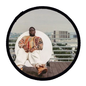 Circular Printed Patch - BIG Biggie Chill Sew On Badge in 3 sizes - Picture 1 of 1