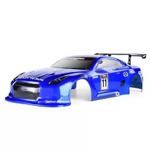 HSP RC Car Body Shell Nissan GTR Fits HSP, Maverick Strada 1/10 Scale Body Shell - Picture 1 of 5