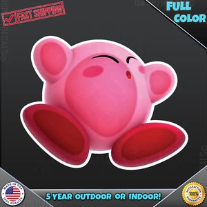 Kirby Splat Peeking Peek Peekabo Peekers VINYL ABZIEHBILD AUFKLEBER 232 - Bild 1 von 2