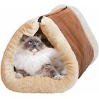 Collapsible Cat Mat Semi-Enclosed Cat Tent Bed  Small Cats And Dogs