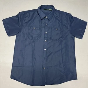 Stillwater Supply Co Men's Short sleeve Fishing Shirt Size L Lightweight Ripstop - Picture 1 of 5