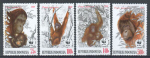 WWF - INDONESIEN - "Orang Utan" 1989 - perfekt erhalten - **/MNH
