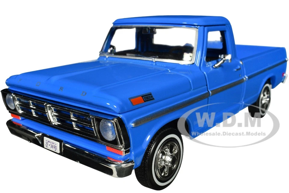 1972 Ford F-100 – (Timeless Legends) Diecast 1 24 Scale Model - Motormax 79384BL