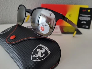 Ray Ban RB 8327M F697/5J FERRARI MODENA COLLECTION LTD Polarized CARBO FIBER New - Imagen 1 de 21
