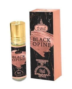 Khalis 6ml Perfume Oil Black Opine Roll On Top Fruity Floral Spicy Wood Musk - Picture 1 of 3