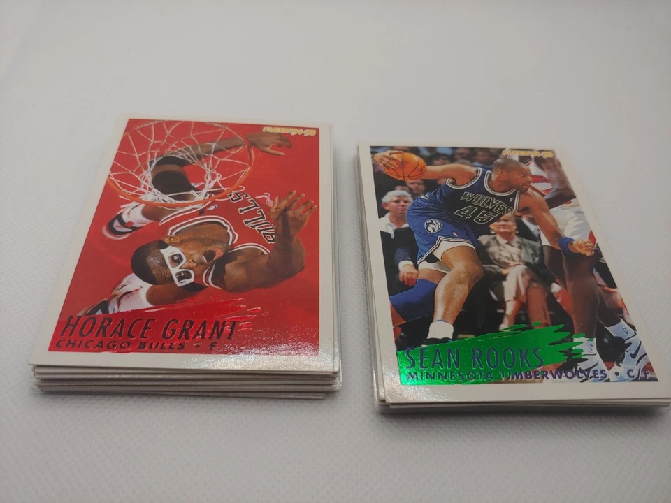 1994-95' fleer basketball complete your base set *PYC* (S1+S2) - Image 1 of 1