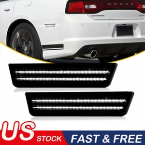 2x luces marcadoras laterales traseras LED de humo para cargador Challenger/11-14 2008-2014 EE. UU. - Imagen 1 de 12