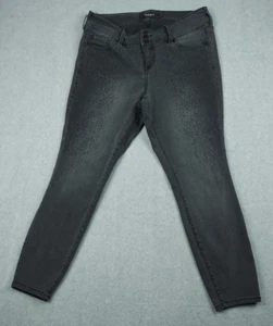 Torrid Premium Black Jeggings Women’s 16R Denim Skinny Jeans Plus Ankle Stretch - Picture 1 of 8