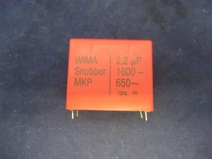 WIMA MKP 2.2uF Snubber Film Capacitor - Picture 1 of 2
